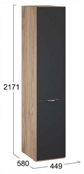Шкаф для белья Глосс СМ-319.07.001 в Полевском - polevskoy.ok-mebel.com | фото 4