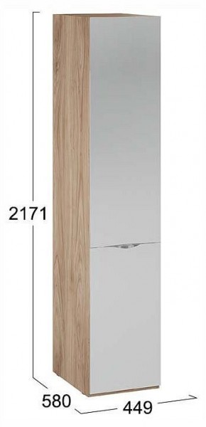 Шкаф для белья Глосс СМ-319.07.002 в Полевском - polevskoy.ok-mebel.com | фото 4