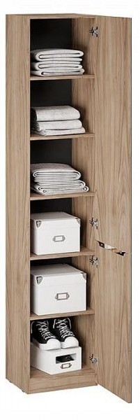 Шкаф для белья Глосс СМ-319.07.011 в Полевском - polevskoy.ok-mebel.com | фото 2