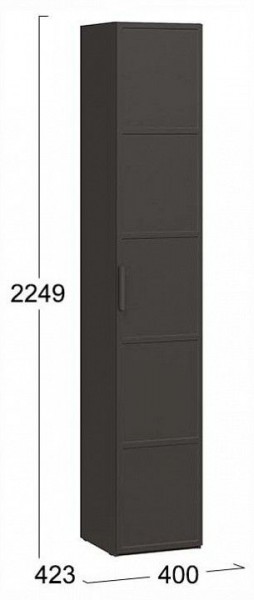 Шкаф для белья Стелла Исп.2 в Полевском - polevskoy.ok-mebel.com | фото 4