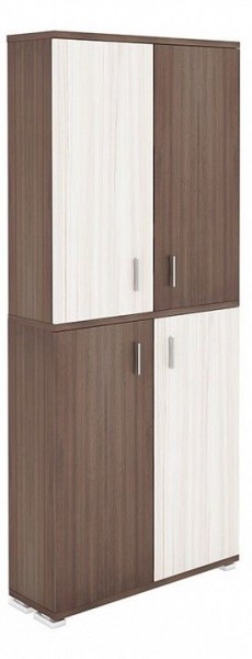 Шкаф книжный Домино ПУ-30-3 в Полевском - polevskoy.ok-mebel.com | фото