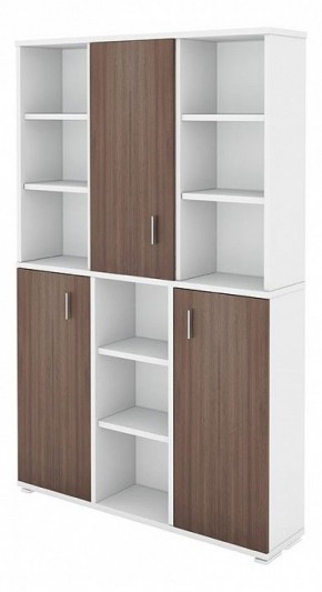 Шкаф книжный Домино ПУ-40-3 в Полевском - polevskoy.ok-mebel.com | фото