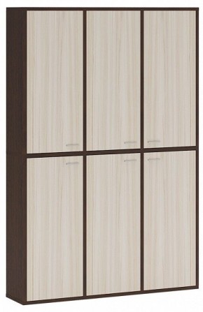 Шкаф книжный Домино СУ(ш3в2)+6ФГ в Полевском - polevskoy.ok-mebel.com | фото