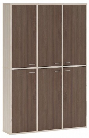 Шкаф книжный Домино СУ(ш3в2)+6ФГ в Полевском - polevskoy.ok-mebel.com | фото