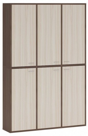 Шкаф книжный Домино СУ(ш3в2)+6ФГ в Полевском - polevskoy.ok-mebel.com | фото