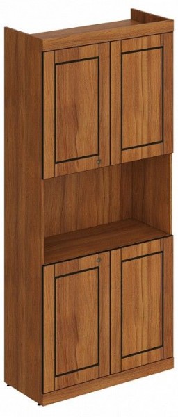 Шкаф книжный Larex LHC 90.5 в Полевском - polevskoy.ok-mebel.com | фото