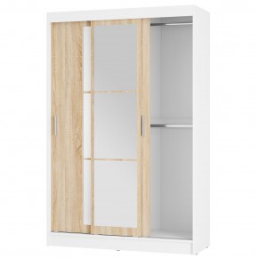Шкаф-купе Денвер ШКК-03 (белый/сонома) в Полевском - polevskoy.ok-mebel.com | фото 3