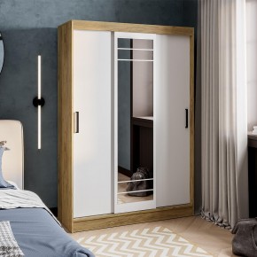 Шкаф-купе Тео ШКК-02 (крафт/белый) в Полевском - polevskoy.ok-mebel.com | фото