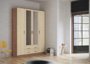 Шкаф Квадро (ясень) в Полевском - polevskoy.ok-mebel.com | фото