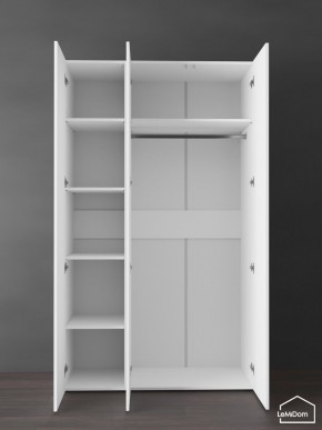 Шкаф Linnea MHR-3PO-1 2050х1200х510 (Белый-М 11.1.1) в Полевском - polevskoy.ok-mebel.com | фото 5