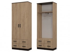 Шкаф «ЛОФТ» для одежды с 2-я ящиками в Полевском - polevskoy.ok-mebel.com | фото 2