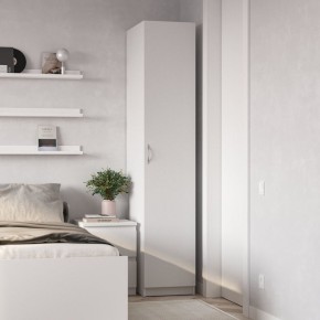Шкаф ПЕГАС однодверный, цвет белый в Полевском - polevskoy.ok-mebel.com | фото 4