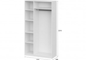 Шкаф платяной Даиго в Полевском - polevskoy.ok-mebel.com | фото 3