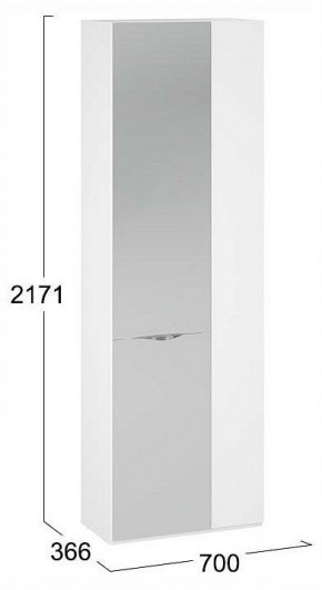 Шкаф платяной Глосс СМ-319.07.017 в Полевском - polevskoy.ok-mebel.com | фото 4