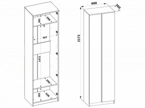 Шкаф платяной ШО-4 в Полевском - polevskoy.ok-mebel.com | фото 8