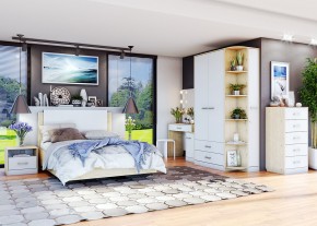 Шкаф "Милана" 2-х створчатый с 2 ящиками в Полевском - polevskoy.ok-mebel.com | фото 2
