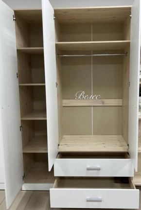 Шкаф "Милана" 3-х створчатый с 2 ящиками в Полевском - polevskoy.ok-mebel.com | фото 2