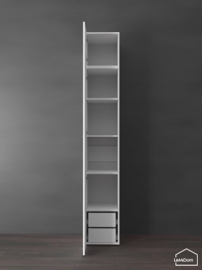 Шкаф с антресолью Linnea MHR-1POA-4 2450х400х510 (Белый-М 11.1.2) в Полевском - polevskoy.ok-mebel.com | фото 6