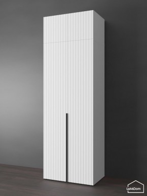 Шкаф с антресолью Linnea MHR-2A-1 2450х800х510 (Белый-М 11.1.1) в Полевском - polevskoy.ok-mebel.com | фото