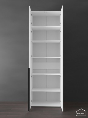 Шкаф с антресолью Linnea MHR-2A-2 2450х800х510 (Белый-М 11.1.2) в Полевском - polevskoy.ok-mebel.com | фото 4