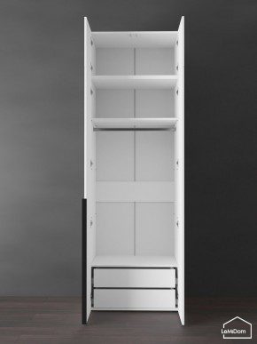 Шкаф с антресолью Linnea MHR-2A-3 2450х800х510 (Белый-М 11.1.2) в Полевском - polevskoy.ok-mebel.com | фото 6