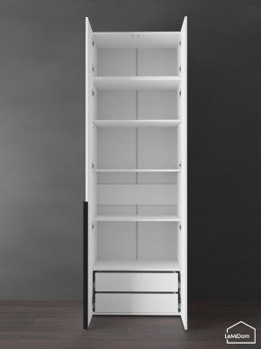 Шкаф с антресолью Linnea MHR-2A-4 2450х800х510 (Белый-М 11.1.2) в Полевском - polevskoy.ok-mebel.com | фото 6