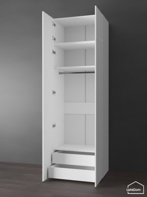 Шкаф с антресолью Linnea MHR-2POA-3 2450х800х510 (Белый-М 11.1.1) в Полевском - polevskoy.ok-mebel.com | фото 6