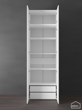Шкаф с антресолью Linnea MHR-2POA-4 2450х800х510 (Белый-М 11.1.2) в Полевском - polevskoy.ok-mebel.com | фото 6
