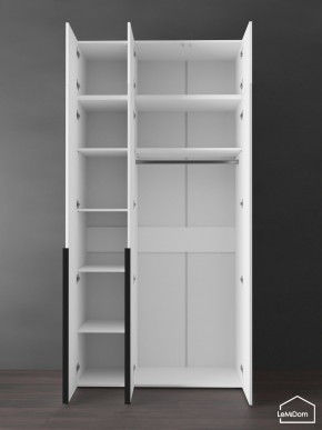 Шкаф с антресолью Linnea MHR-3A-1 2450х1200х510 (Белый-М 11.1.1) в Полевском - polevskoy.ok-mebel.com | фото 5