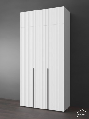 Шкаф с антресолью Linnea MHR-3A-2 2450х1200х510 (Белый-М 11.1.1) в Полевском - polevskoy.ok-mebel.com | фото