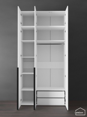 Шкаф с антресолью Linnea MHR-3A-2 2450х1200х510 (Белый-М 11.1.1) в Полевском - polevskoy.ok-mebel.com | фото 6