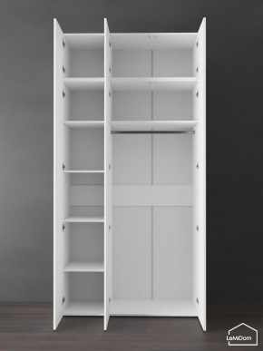 Шкаф с антресолью Linnea MHR-3POA-1 2450х1200х510 (Белый-М 11.1.2) в Полевском - polevskoy.ok-mebel.com | фото 4