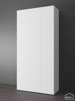 Шкаф с антресолью Linnea MHR-3POA-2 2450х1200х510 (Белый-М 11.1.1) в Полевском - polevskoy.ok-mebel.com | фото