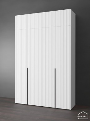 Шкаф с антресолью Linnea MHR-4A-1 2450х1600х510 (Белый-М 11.1.2) в Полевском - polevskoy.ok-mebel.com | фото