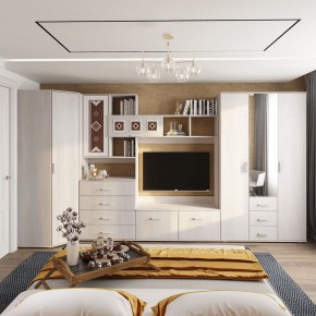 Шкаф угловой Белла (Ясень белый) в Полевском - polevskoy.ok-mebel.com | фото 3
