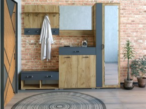 Шкаф ун-й с зеркалом НКМ Бостон Секция 5 в Полевском - polevskoy.ok-mebel.com | фото 2
