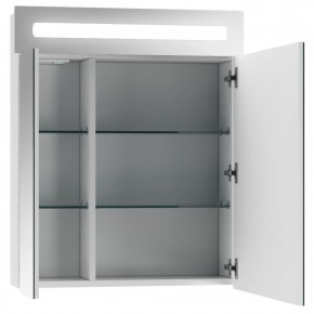 Шкаф-зеркало Аврора 60 с подсветкой LED Домино (DV8005HZ) в Полевском - polevskoy.ok-mebel.com | фото 2