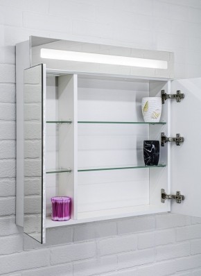 Шкаф-зеркало Аврора 60 с подсветкой LED Домино (DV8005HZ) в Полевском - polevskoy.ok-mebel.com | фото 7