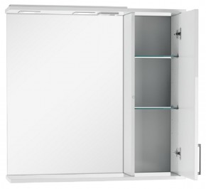 Шкаф-зеркало Charlie 80 правый Домино (DCh2520HZ) в Полевском - polevskoy.ok-mebel.com | фото 2