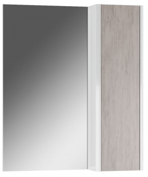 Шкаф-зеркало Uno 60 Дуб серый левый/правый Домино (DU1503HZ) в Полевском - polevskoy.ok-mebel.com | фото 1