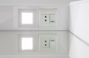 Шкаф-зеркало Uno 60 Дуб ВОТАН правый Домино (DU1512HZ) в Полевском - polevskoy.ok-mebel.com | фото 9