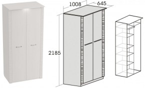 Спальный гарнитур Элана (модульная) Бодега белая в Полевском - polevskoy.ok-mebel.com | фото 10