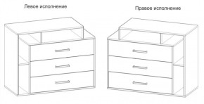 Спальный гарнитур Юнона (вариант-2) в Полевском - polevskoy.ok-mebel.com | фото 4