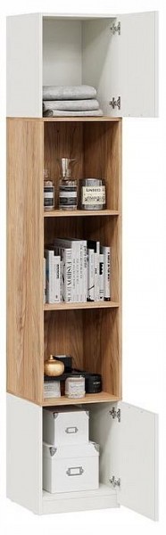 Стеллаж комбинированный Стелла в Полевском - polevskoy.ok-mebel.com | фото 3