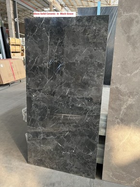 Стол ALES 180 BLACK GRAVE SOLID CERAMIC, керамика / бронзовый, ®DISAUR в Полевском - polevskoy.ok-mebel.com | фото 3