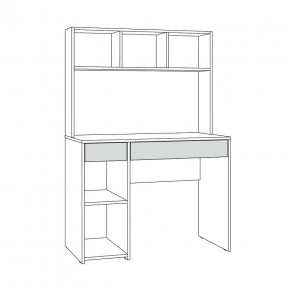 Стол компьютерный 12.77 F Комфорт (Темно - серый U2601) в Полевском - polevskoy.ok-mebel.com | фото 3