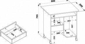 Стол компьютерный КСТ-10.1 в Полевском - polevskoy.ok-mebel.com | фото 4