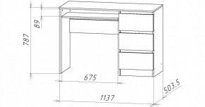 НИЦЦА-11 Стол компьютерный (НЦ.11) в Полевском - polevskoy.ok-mebel.com | фото 3