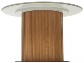 Стол MESA D120 цвет БЕЛЫЙ МРАМОР M326 / Каркас OAK, ®DISAUR в Полевском - polevskoy.ok-mebel.com | фото 8