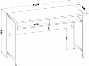 Стол письменный СПМ-401 в Полевском - polevskoy.ok-mebel.com | фото 3